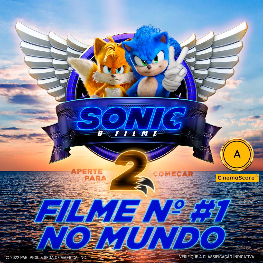 Sonic: O Filme  Ouriço abre um portal para Paris em cartaz brasileiro -  NerdBunker