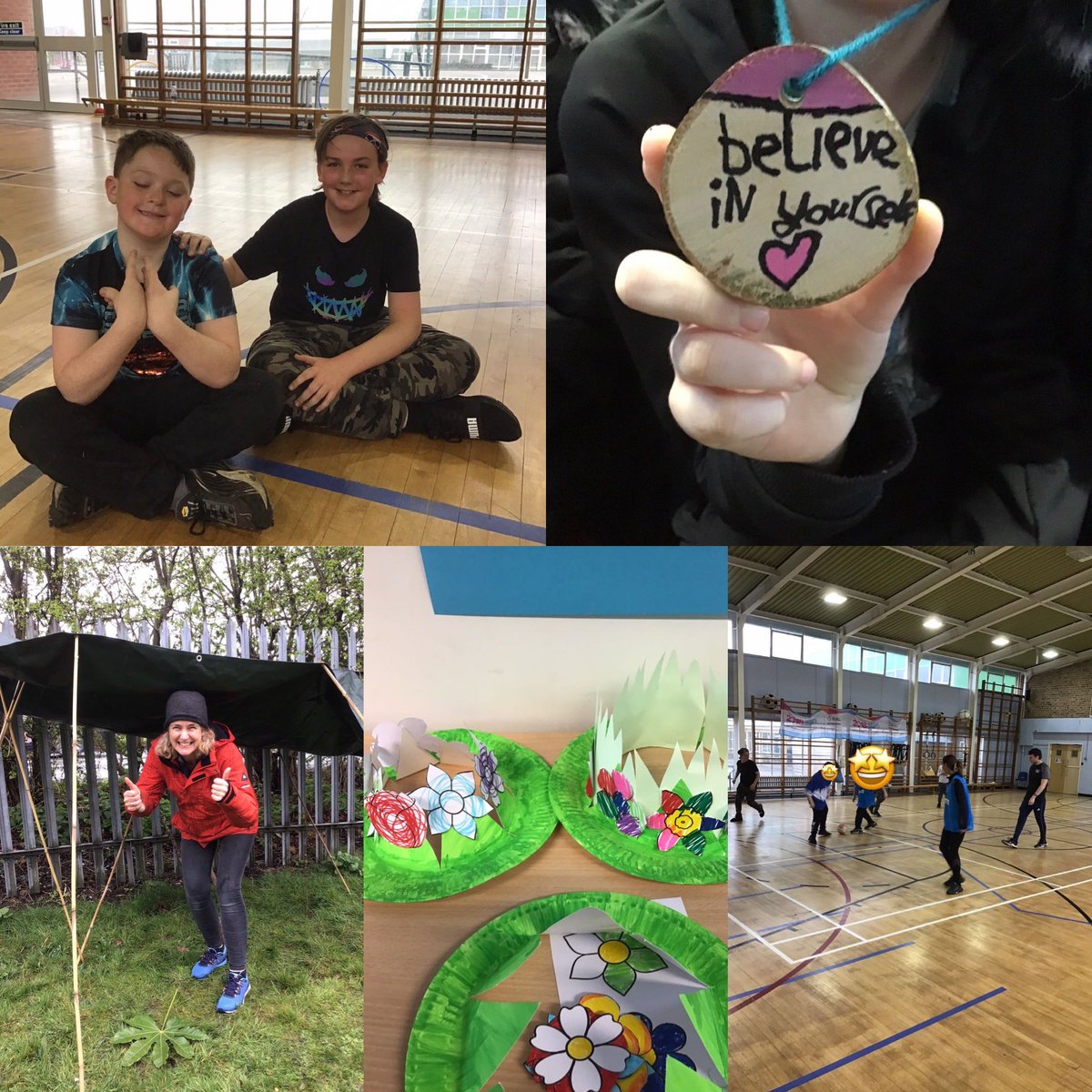 FullOfBeansFit's tweet photo. Just a few of my faves today ar our Claremount Easter camp

🐣💐🌻🤝⛺️⚽️
@ClareMountSSC 

#HAF2022 #HAF22 #holidaycamp #moreton #activekids #claremount https://t.co/LNXmzHjMyj