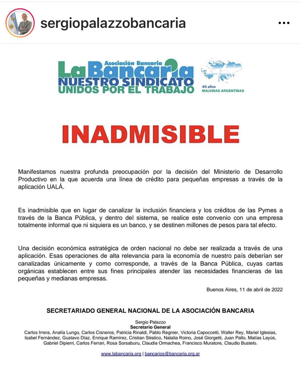 dievalen's tweet photo. Hay quienes pretenden que sólo vuele Aerolíneas Argentinas, y hay quienes reclaman que a la inclusión financiera la manejen sólo los bancos públicos. Defensa de privilegios y del status quo, más que defensa del interés nacional. Las Pymes necesitan mas apoyo y no mas trabas. https://t.co/kDoGLIYCxM