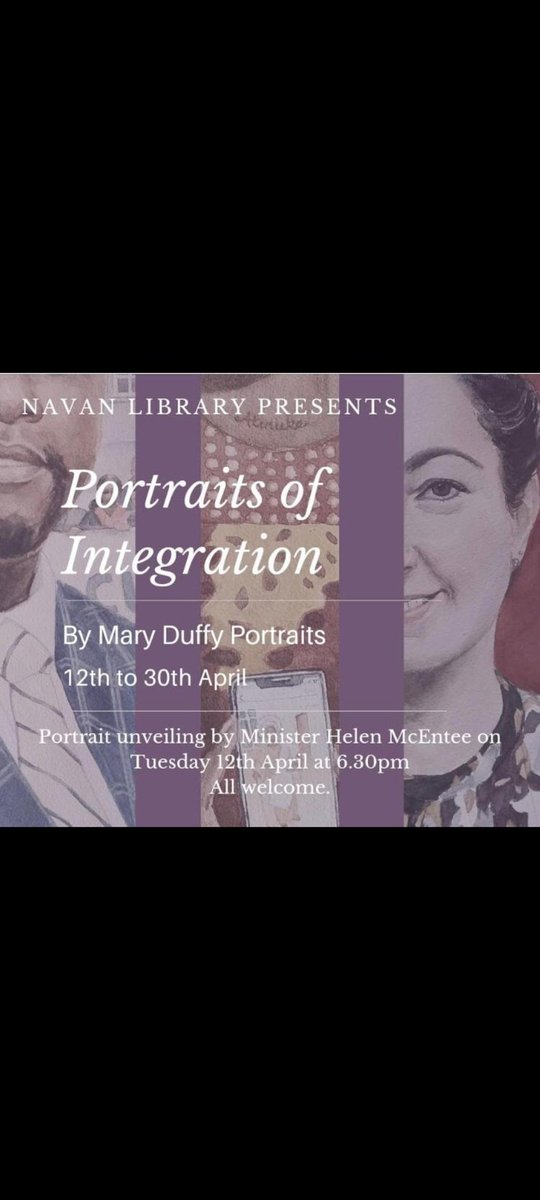 willyrue's tweet photo. Thanks to everyone who attended the portrait unveiling https://t.co/Ri25q6MoHm was such an honour to be one of the sitters for the portraits of integration.
@HMcEntee https://t.co/38CDs4HWMy