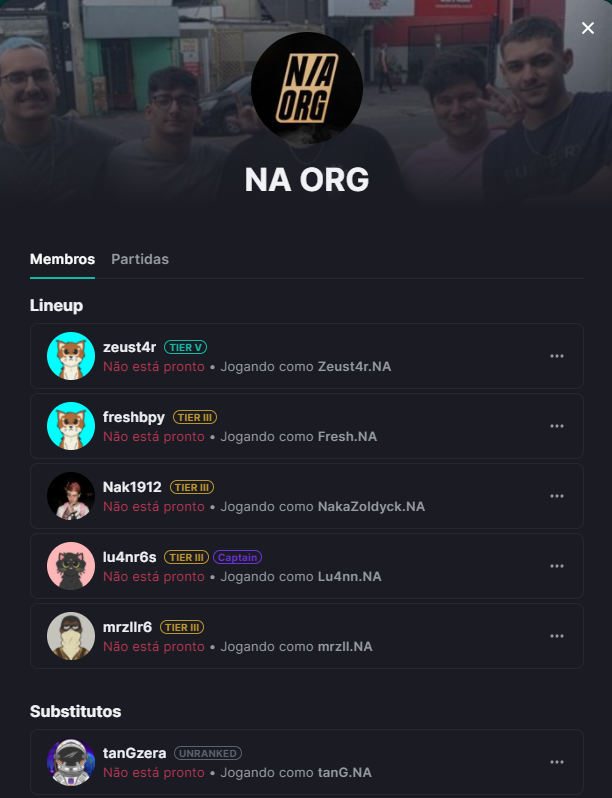 NovaSixR6's tweet photo. ๐ EQUIPE: #NAORG
๐ง๐ท @Zeust4r
๐ง๐ท @freshbpy
๐ง๐ท @Naka_R6S
๐ง๐ท @lu4nfps
๐ง๐ท @mrzllr6
๐ง๐ท @Tangzera https://t.co/vLyaCFCXxJ