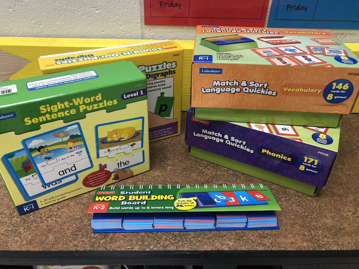 LOOK what has arrived! A big thank you to <a href="/NeoshoSD/">Neosho Wildcats</a> and Connie Bryant for these resources. I can’t wait to start using them!✨ #tweetingtuesday