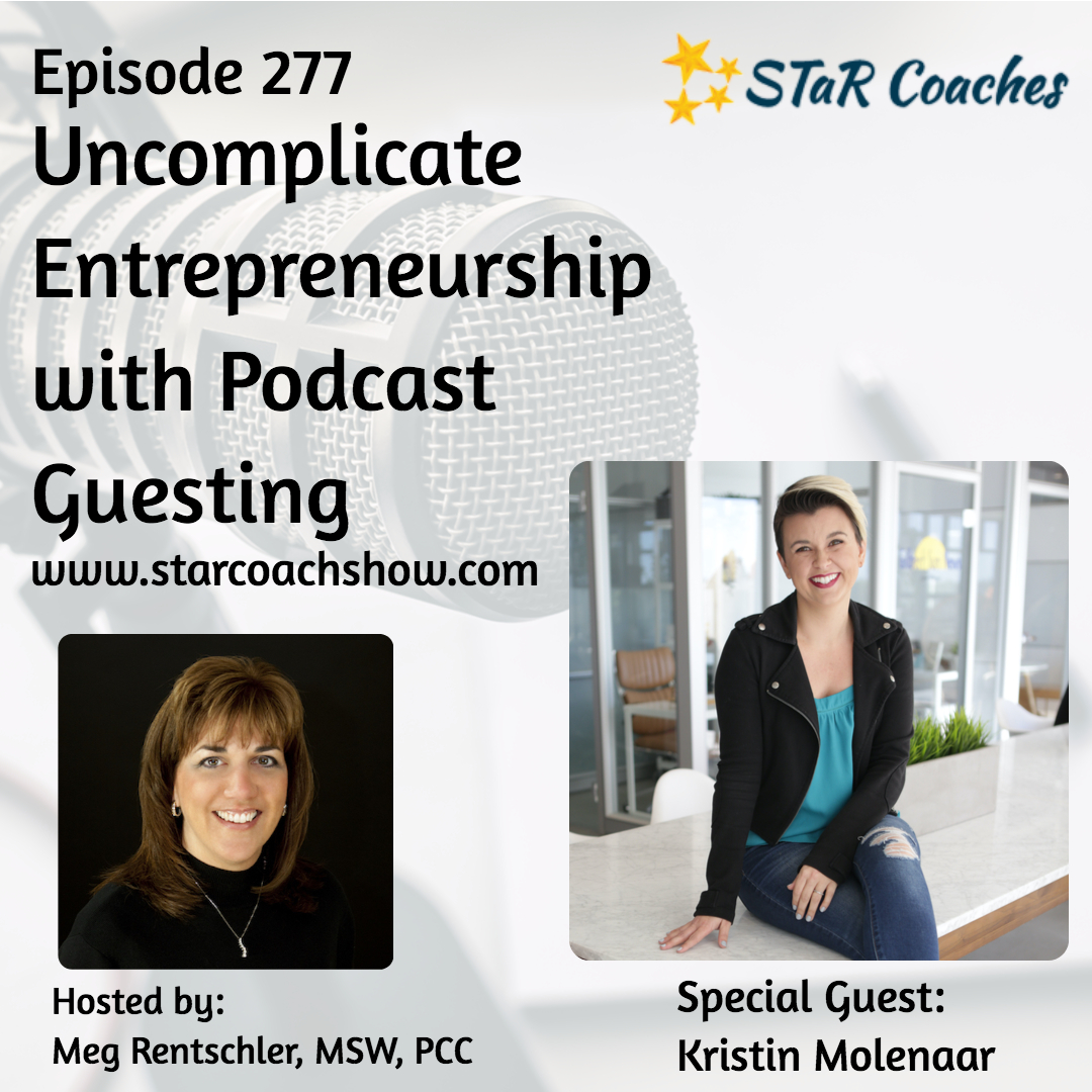 If you want to reach more people through podcast guesting, guest Kristin Molenaar, has words of wisdom for you in this STaR Coach episode, craft your talking points and bio specific to adding value to the audience.  Connection is key, learn more: ed.gr/d0m33