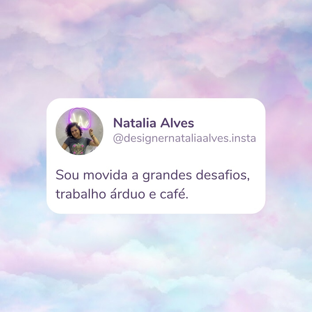 natbeautydesign's tweet photo. Você já se perguntou o que te move?
O que te faz levantar todos os dias para batalhar o pão de cada dia? https://t.co/Hrucb8nUNN