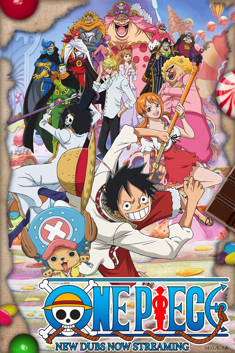 One Piece US on X: Who's ready for more Whole Cake Island dubs?? 🍰👀 #OnePiece  Season 13 Voyage 3 (Eps 807-818) is NOW streaming on @Funimation 🙌 WATCH:    / X