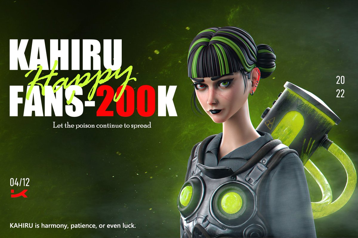 Jerryameng's tweet photo. @kahiruNFT   Congrats to KAHIRU hit 200k followers, let's start this wonderful journey together. https://t.co/SWb8Yp2sed