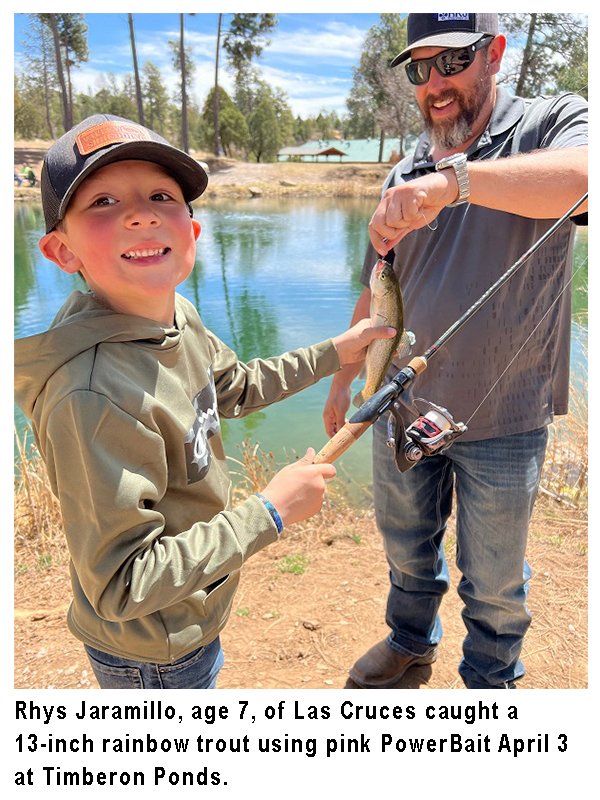 NMDGF's tweet photo. This #fishingreport, provided by Dustin Berg of Go Unlimited (supporting disabled anglers) and the @NMDGF, has been generated from the best information available from area officers and anglers. #fishnm #wildnm #nmfishingandstockingreport
https://t.co/OX1lxx5h8N https://t.co/Cy4QCyKLV6