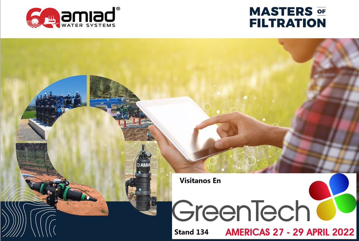 Visítanos en #GreenTech Americas 2022, acércate con los profesionales de filtración #MastersOfFiltration