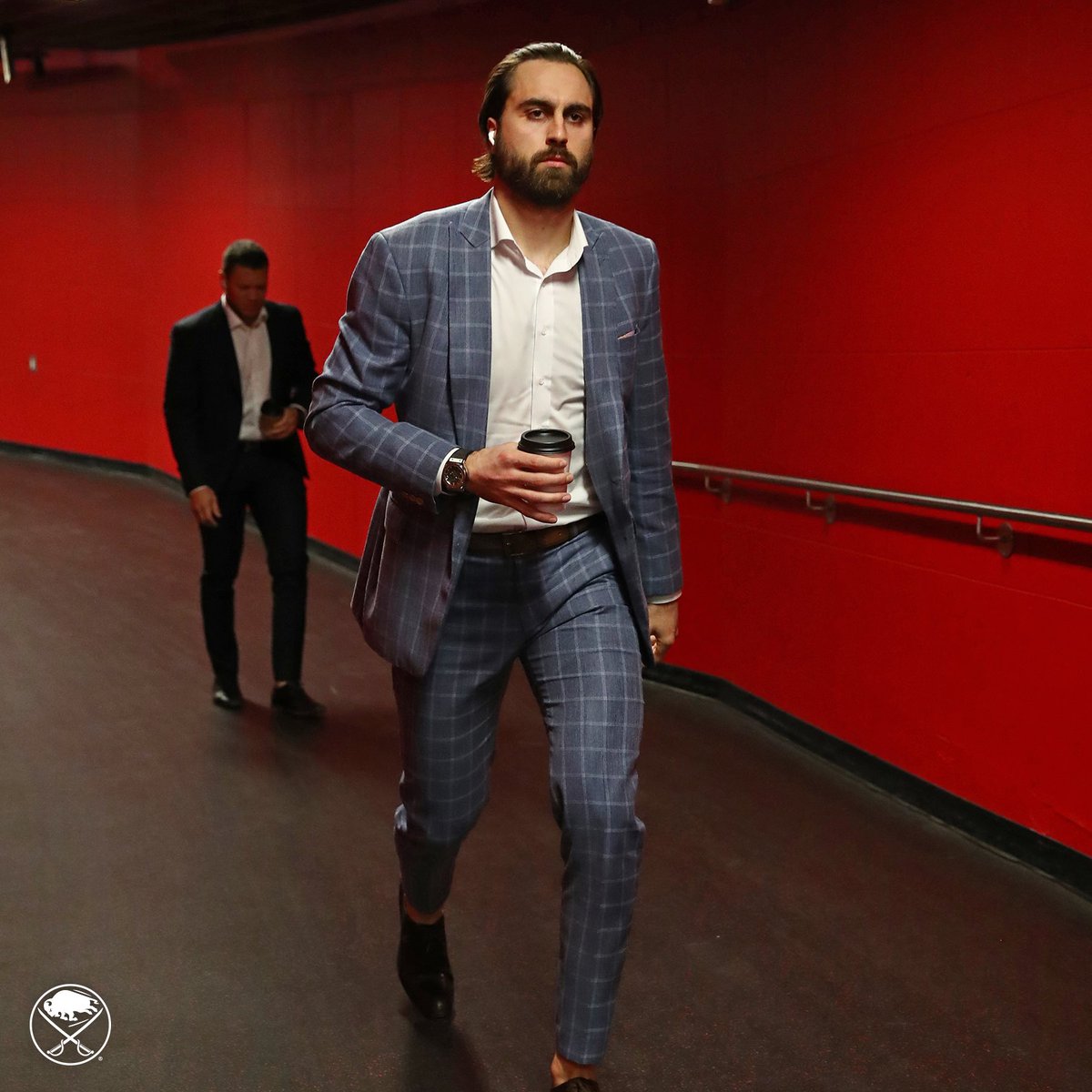 BuffaloSabres's tweet photo. Clocking in. ⏰

#LetsGoBuffalo https://t.co/mi4Rg3EV2J