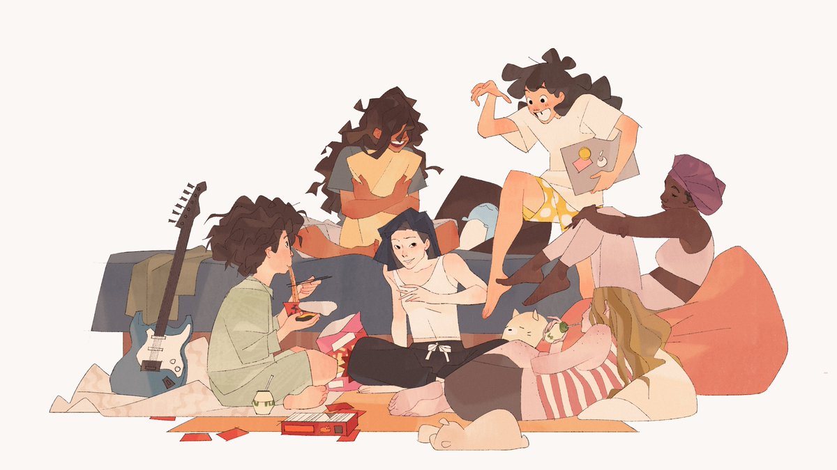 cronchybaguette's tweet photo. Hi #PortfolioDay , it's Christina again! I love character design and vis dev and I'm looking forward to attending usc in the fall :0 https://t.co/eEstZLM03P