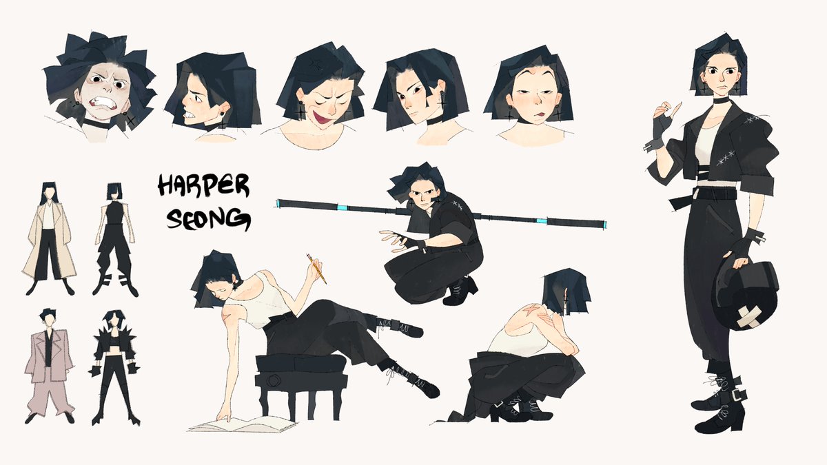 cronchybaguette's tweet photo. Hi #PortfolioDay , it's Christina again! I love character design and vis dev and I'm looking forward to attending usc in the fall :0 https://t.co/eEstZLM03P