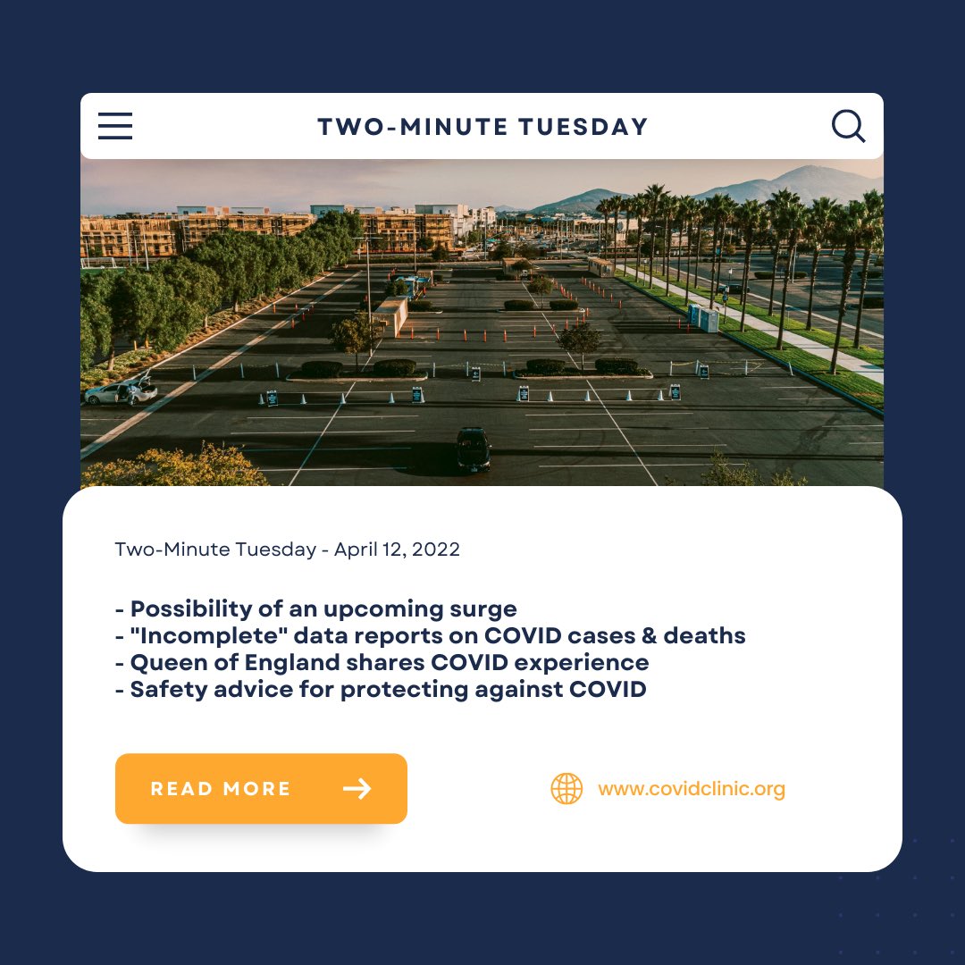 Covid Clinic on Twitter "Another week, another TwoMinute Tuesday