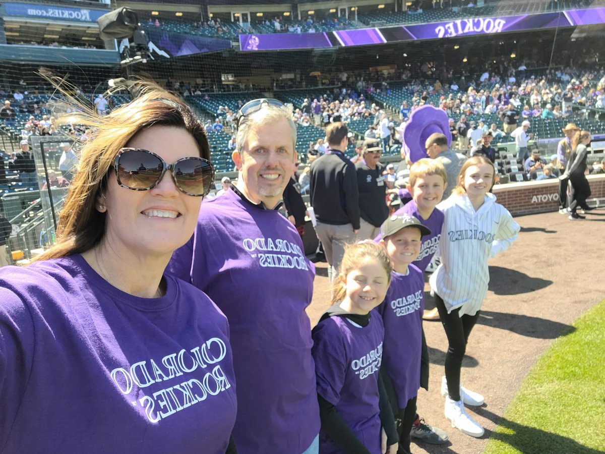 We're so proud to partner with the <a href="/Rockies/">Colorado Rockies</a>! ⚾️

On opening weekend, CCSF Board Member Lisa Mixon &amp; her family represented the foundation in the opening ceremony at Coors Field! We appreciate your support in further educational opportunities in <a href="/CCSDK12/">Cherry Creek Schools</a>!

#CCSDK12 #GoRox