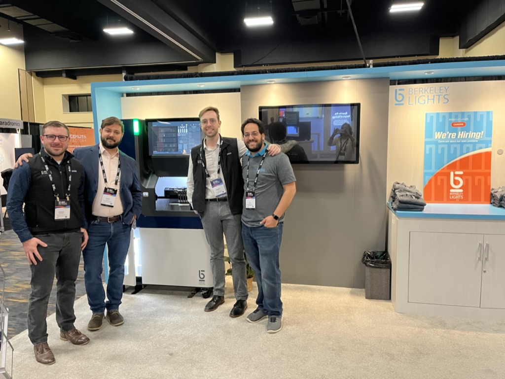 brukercellular's tweet photo. Come by BOOTH 24 at @BuiltwithBiology this week and talk to our #BerkeleyLights team about how our unique technology enables high-throughput, #livecell functional analysis. Looking for a new career? Ask our staff about our exciting new #jobopportunities!
https://t.co/TBgELjIByW https://t.co/yLmx0RVQh2