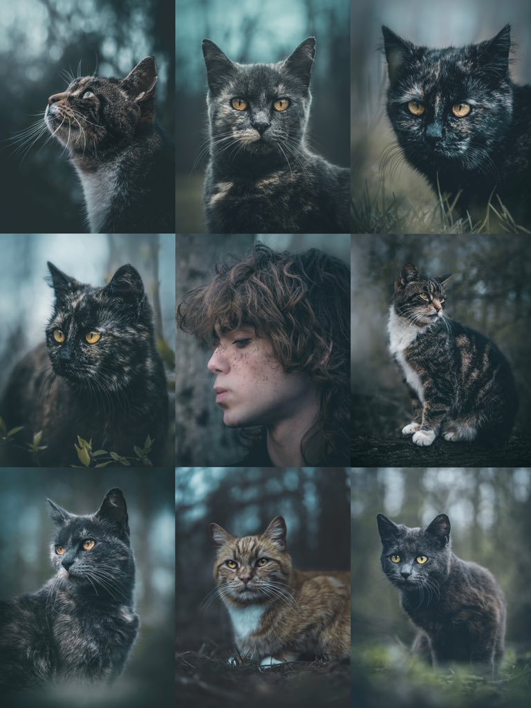 Hey y’all, I’m Austin! A forest dwelling, a wild cat caretaker who looks after stray kitties😸I also photograph them, they’re basically my favorite subject to shoot with at this point. Also, I love anything blue, with a hint of gold and green😼 #PortfolioDay