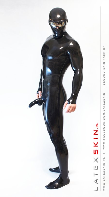 Gay latex subway nylon