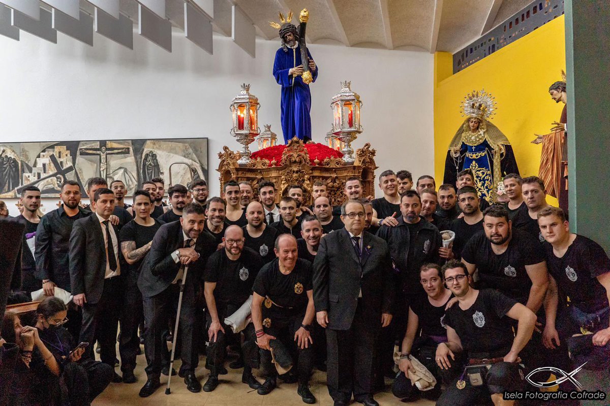 CostalerosPoder's tweet image. LUNES SANTO 2022!! HICIERON HISTORIA…la primera vez que hicimos estación de penitencia en la S.A.I. Catedral de la Encarnación. @GranPoderAL @isel_a #SSantaAlmería22