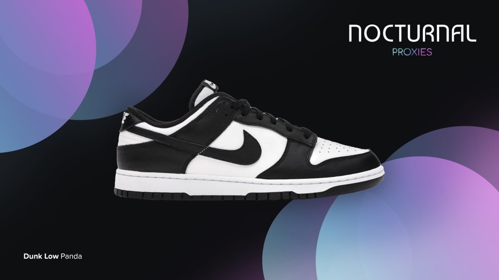 🚨Panda Dunks!🚨

Make sure to try out our new pool for footsites!
Resis Available - nocturnalproxies.com

35% OFF CYAN - CYAN35🥳

Our New Cyan Plan boasting ISP Speeds! Make sure to use code above at checkout! 

Like and RT 🎁