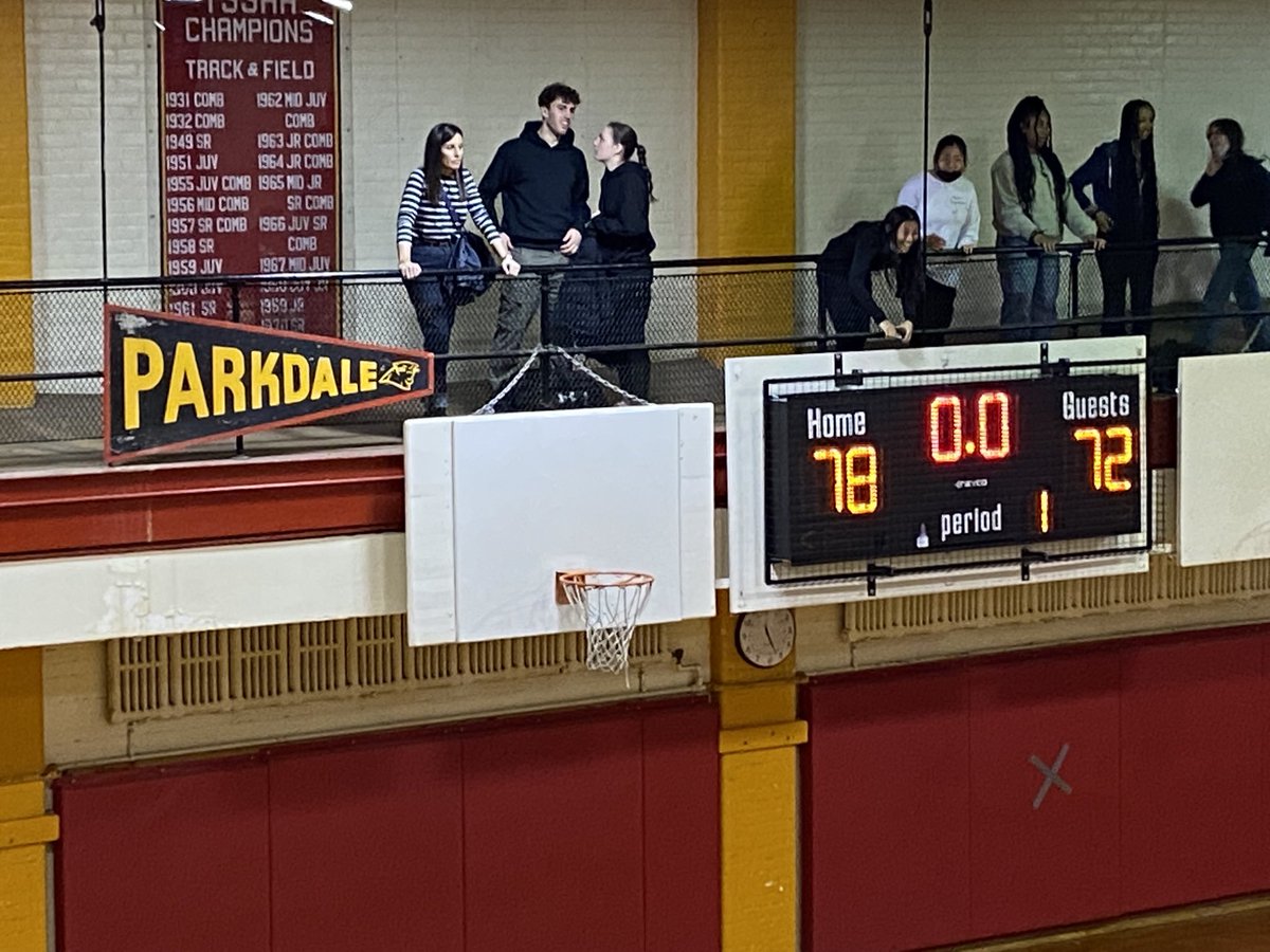 FINAL DOUBLE OVERTIME 78-72 Parkdale Panthers rock!