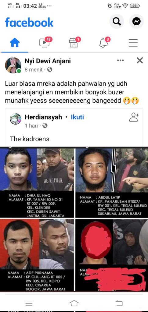 ForeYudi's tweet photo. @firzahusainInc Bantu viralkan tant,biar terkenal https://t.co/CDB7odZpgN