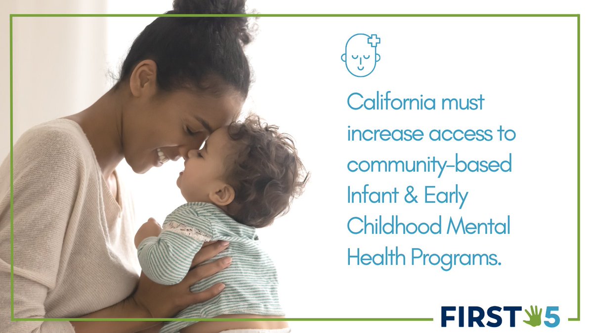 California children & families are in crisis. In order to help mitigate trauma, promote resilience & identify concerns early, California must increase access to community-based Infant & Early Childhood #MentalHealth programs that are prevention-focused. #IECMH #F5AD