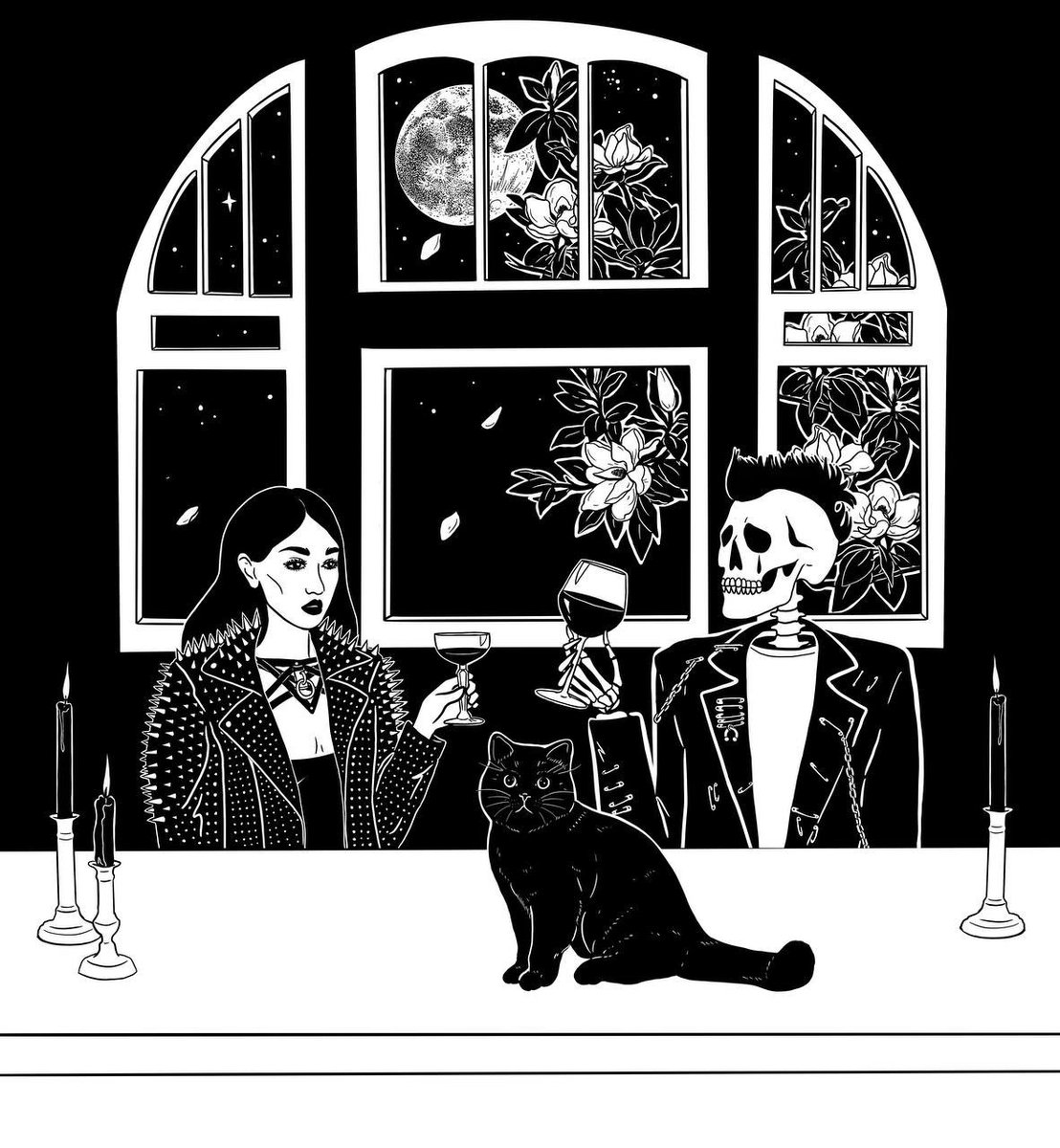 sad_girls_bar's tweet photo. 👀 Super NFT Sneak Peek 👀

Finally the long wait is almost over, and all 3 characters from each collection will soon meet together in the Super NFT.

I’m excited to present you the 1st full Super NFT sneak peak!  

Much love,
Glam 🖤🖤🖤 https://t.co/wTu09KJRPG