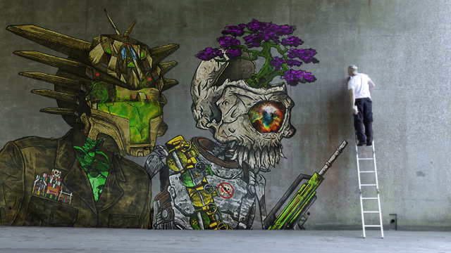 PrimaryNature's tweet photo. In preparation of the @NukesNFT drop which is just 4 days away.... let's roll out that red carpet for everyone coming on board and get ready to paint the town radioactive green ☢️✊💚

#NFTartists #nftcollectors #NFTCommunity https://t.co/Ke7JcENAlU