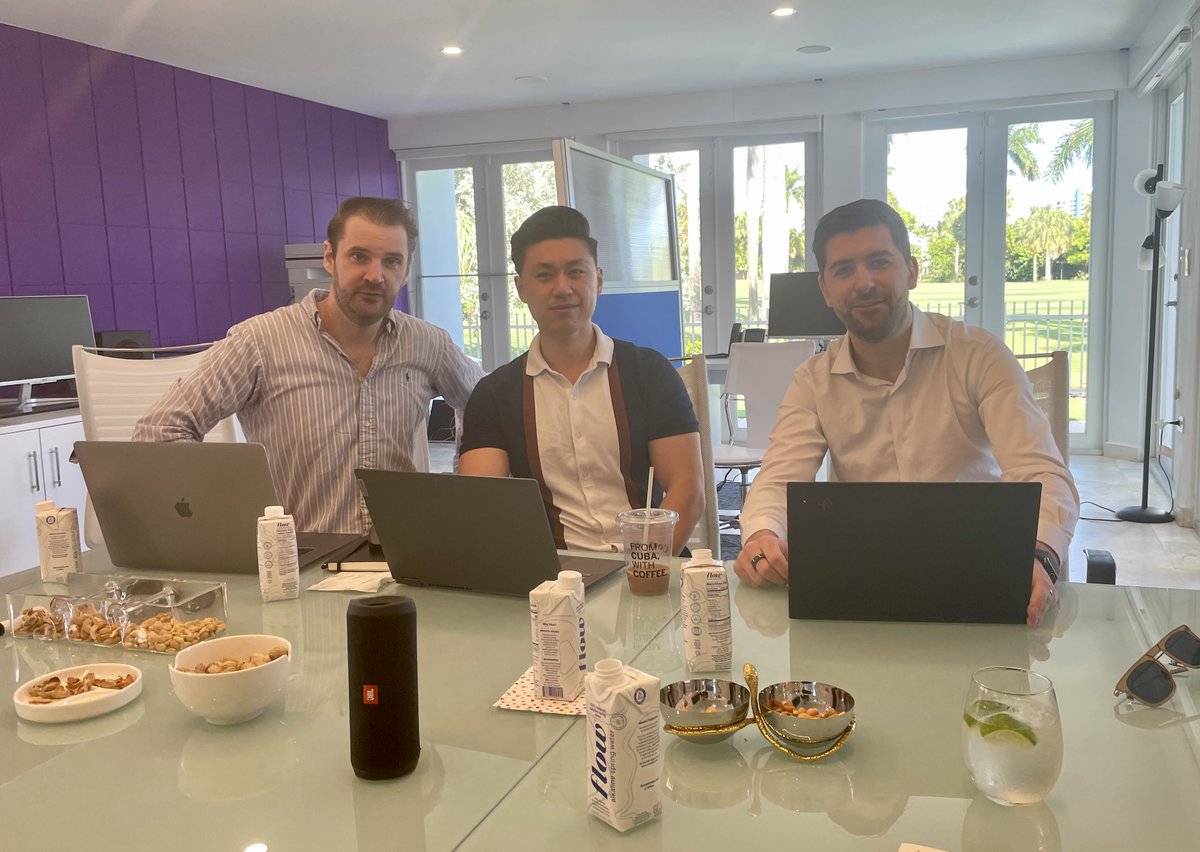Medivolve_IR's tweet photo. The Medivolve leadership (David Preiner, CEO, Vincent Chen, VP Corporate Development, Peter Michel, CFO) getting together to discuss our long term vision and new exciting corporate strategy in Telehealth and COVID-19 collection sites.
#telehealth #medivolve #medicaltechnology https://t.co/Un9zLyIIKe
