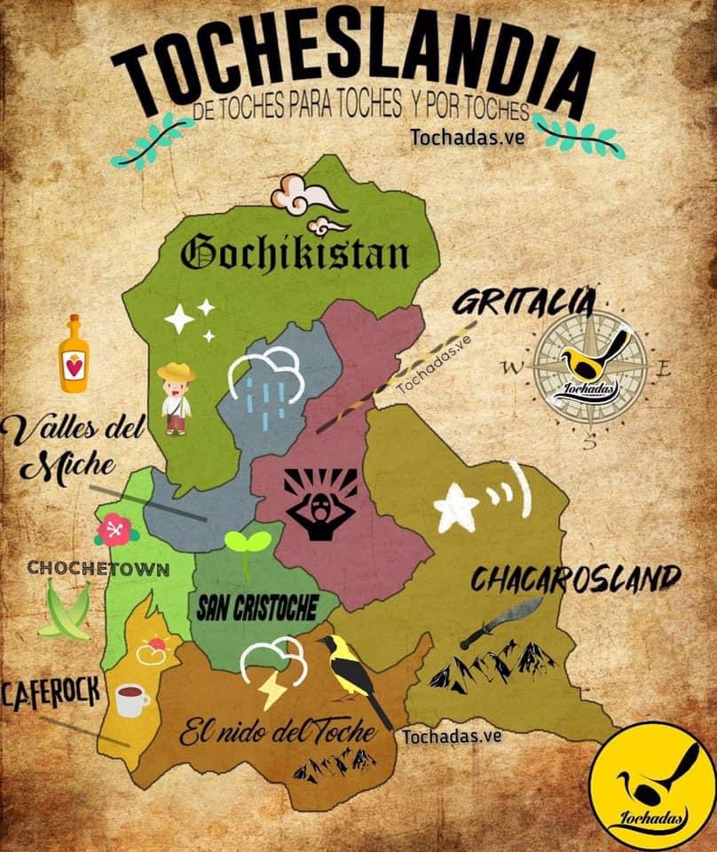 TochadasVE's tweet photo. Los tachirenses son tratados como ciudadanos de segunda,  en donde todos los servicios básicos fallan, mejor me refugio en mi reino de fantasía TOCHESLANDIA una tierra de tachirenses para tachirenses https://t.co/E9VmUwiD6W