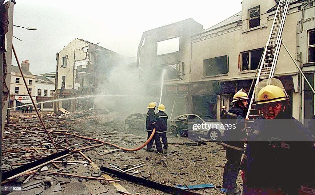 EdwardC06724969's tweet photo. @JohnODowdSF This is the devestation and destruction your ira mates caused in Portadown town centre and your whinging like a little bitch about a few posters.Short memories. Take your posters and shove them up your hole 🇬🇧 https://t.co/SmQUTBt89b