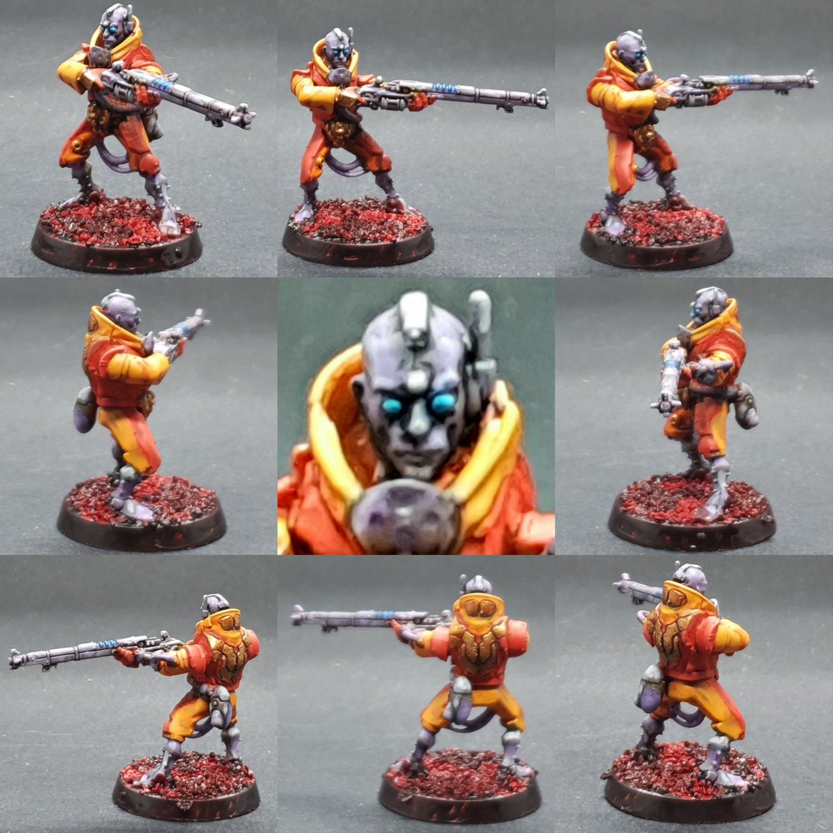 Heed_Paints's tweet photo. The first Skitarii joins his Alpha
The Shadow and Light contrast continues
#WarhammerCommunity #warhammer40k #Admec #Skitarii #Kitbash #Delaque https://t.co/7gK4qmyxqw