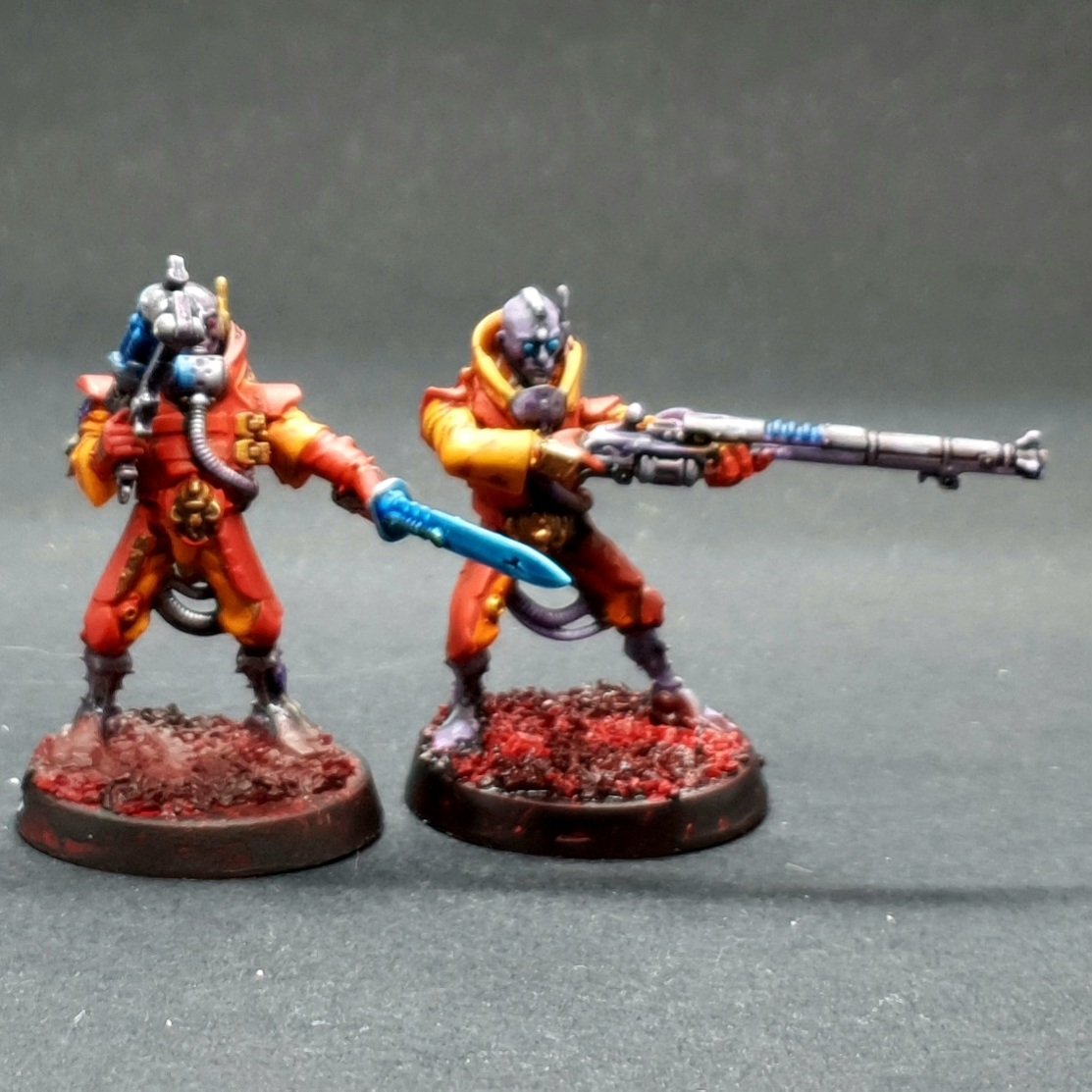 Heed_Paints's tweet photo. The first Skitarii joins his Alpha
The Shadow and Light contrast continues
#WarhammerCommunity #warhammer40k #Admec #Skitarii #Kitbash #Delaque https://t.co/7gK4qmyxqw