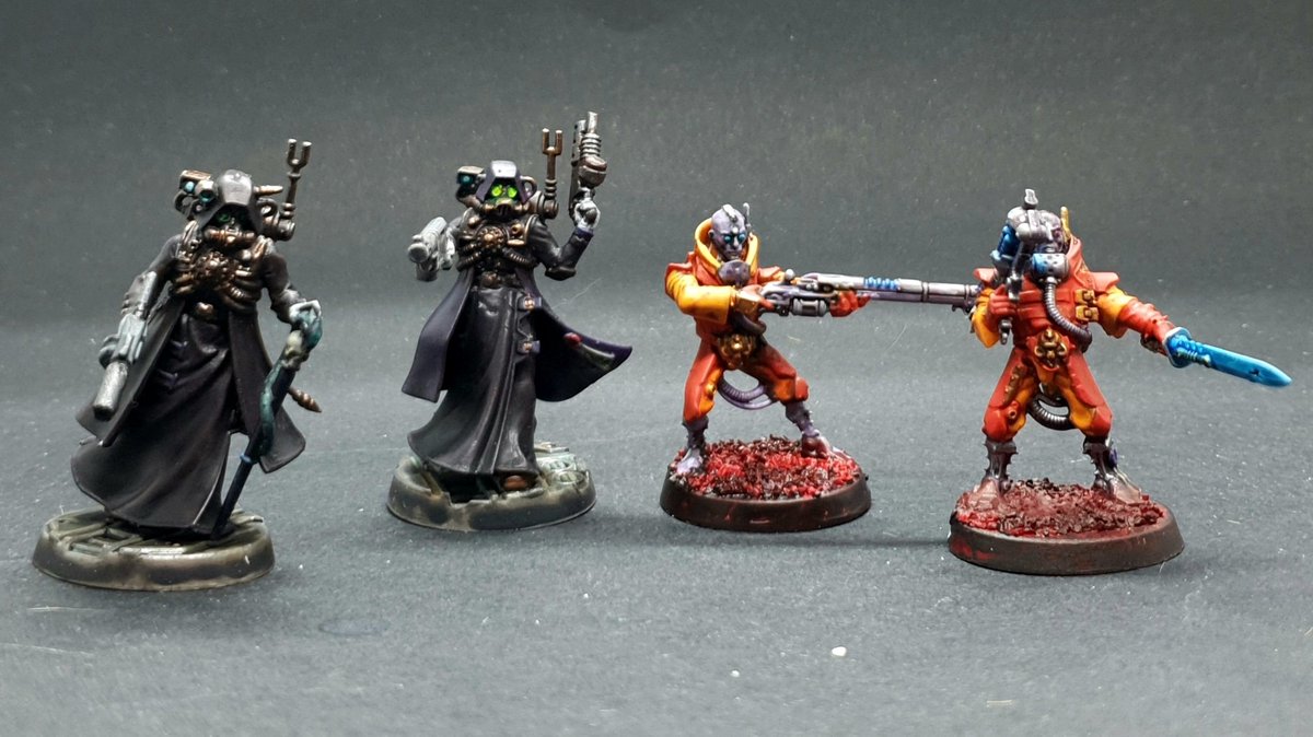 Heed_Paints's tweet photo. The first Skitarii joins his Alpha
The Shadow and Light contrast continues
#WarhammerCommunity #warhammer40k #Admec #Skitarii #Kitbash #Delaque https://t.co/7gK4qmyxqw