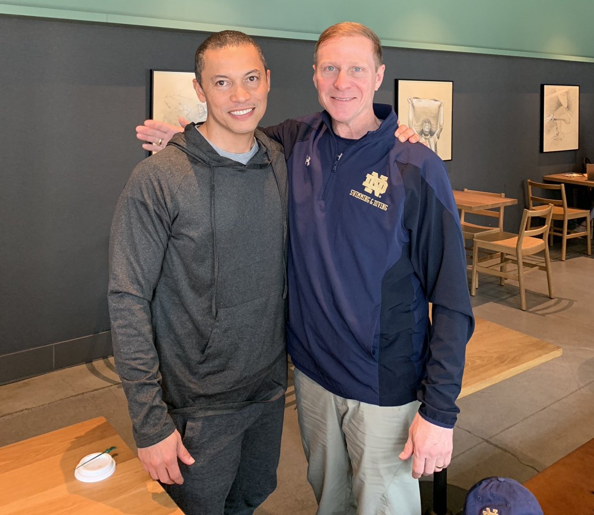 Aaron Hackett (@aaronhackett) on Twitter photo Look who I ran into. The CEO of <a href="/NutrientThrive/">Nutrient Survival</a> #procterandgamble #workoutpartner Look who I ran into. The CEO of <a href="/NutrientThrive/">Nutrient Survival</a> #procterandgamble #workoutpartner