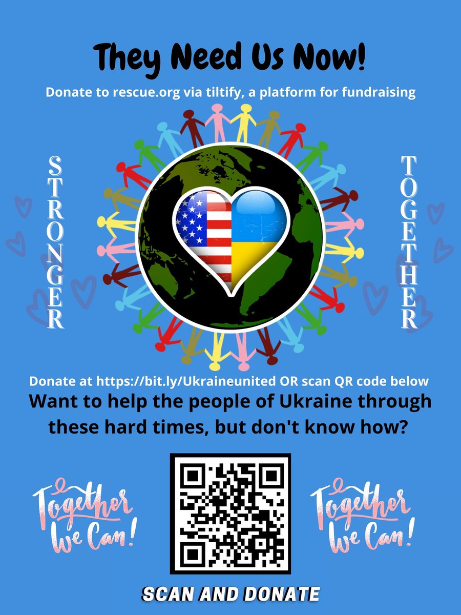As Happiness at Work class at FIU &amp; friends/colleagues 🎁, we are raising funds to help people in need in Ukraine. We are non-political as in we do not represent any sides. We are raising money for those in dire need! We raised $370 (So thankful!). Let's make this OUR campaign.🎈