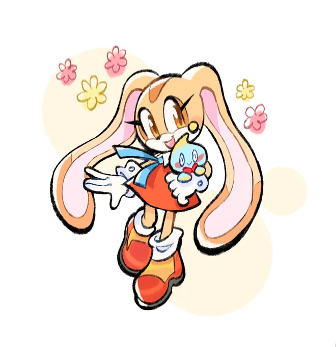 Some sonic requests from a server I'm in! I always thought Cream was so cute as a kid .. still do 