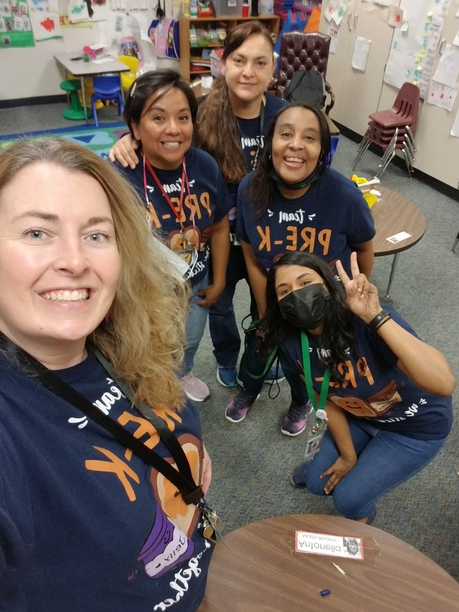 tamtamwise's tweet photo. Pre-K Teachers are ready for the Kindergarten Round-Up!! #PrekCrew #KindergartenRoundUp @TechTeacherMorg @Aliefsneed @AliefPreK @Uroosabhussain @Vestmtz @Valeonmartin https://t.co/IwKWgrzHxl