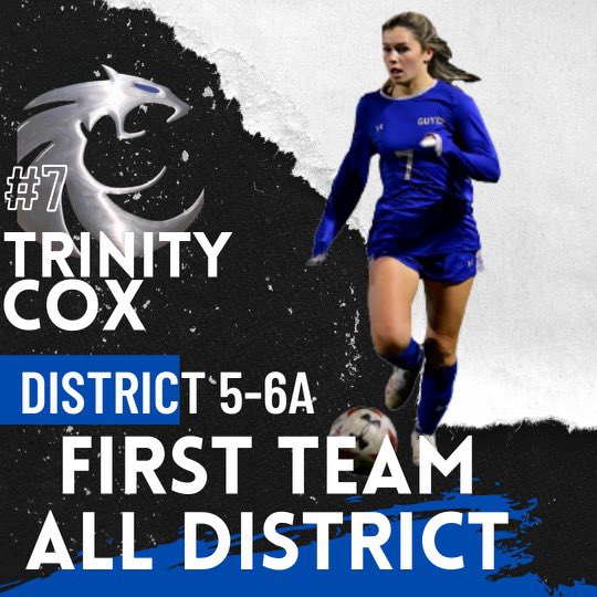 Guyer_GSoccer's tweet image. FIRST TEAM ALL-DISTRICT 5-6A

#7 Trinity Cox @trinitycox2004 
#12 Madeleine Landstad @MadeleineLands1 
#14 Kensey Cogdell @CogdellKensey 
#21 Hayden Colson @haydencolsonn