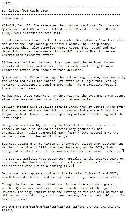KamranShafi46's tweet photo. Please read this. #SelectedDolt accused of smuggling drugs in his cricket kit. Cc @bengolds @BenGoldsmith @MarianaBaabar @NasimZehra @JehangirJm @SajKhan01273642 @sachibaat1234 @demforum5 @MuneefBokhari @Rafi_AAA https://t.co/teEnAoxiQY