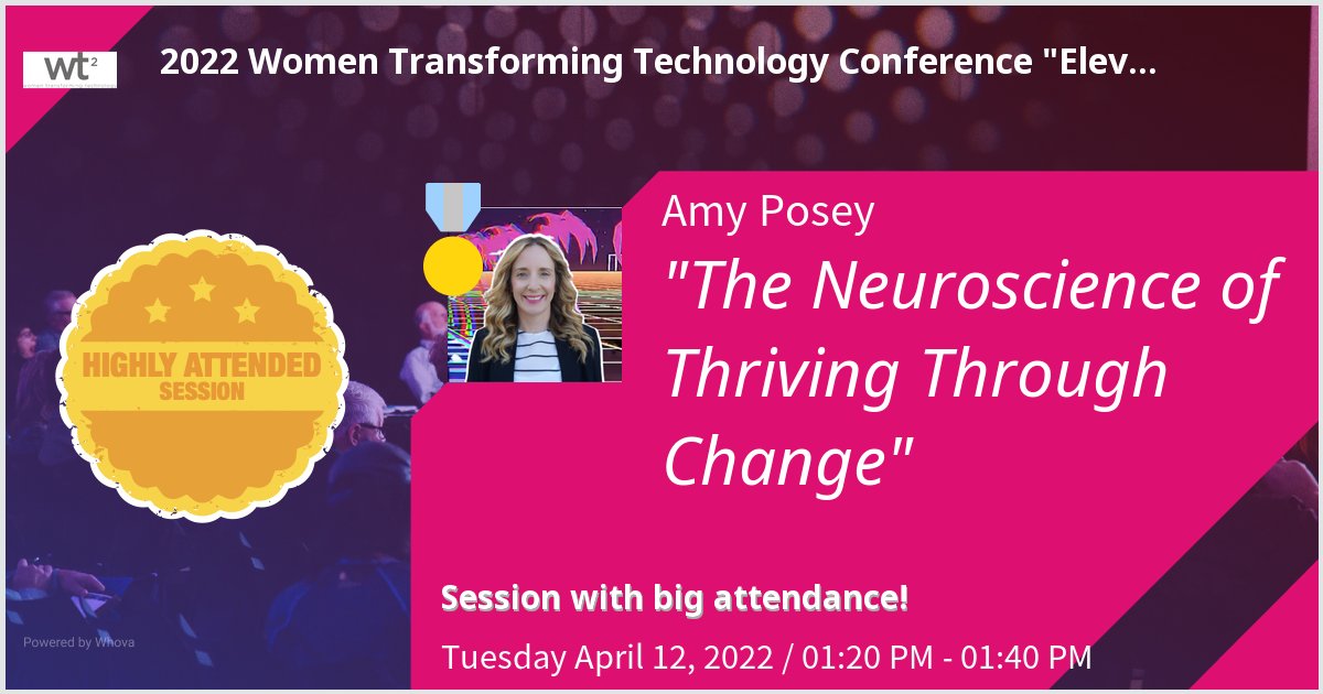 What a delight to share some practical ideas around thriving through change at the #WT2SV conference!