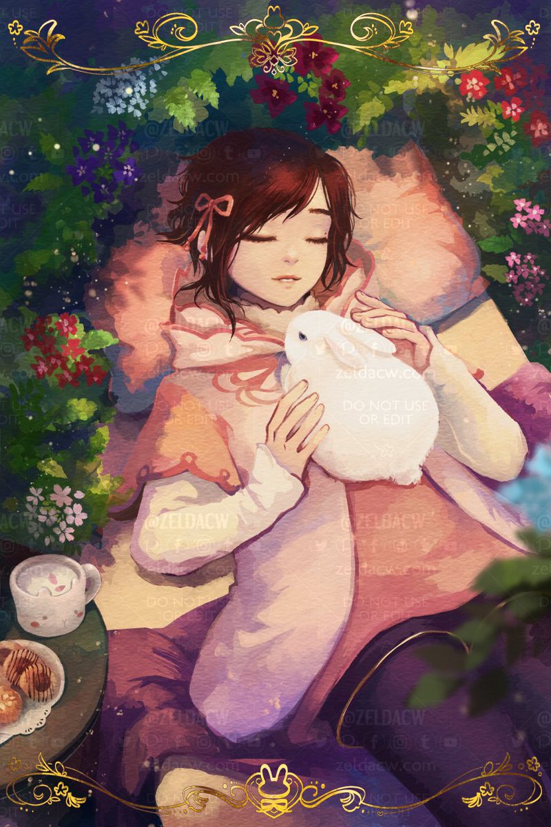 「Chiro &amp; Bunny Boss Maru💖🐇 」|Zelda✨️working on TGCF vol 7 _(┐「ε:)_🐇のイラスト