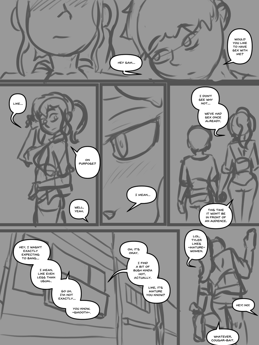 NegativeInspir1's tweet photo. I'll do a few pages in the loose style. Enjoy some WIPs/drafts whatever. https://t.co/RwOeqhMj3M