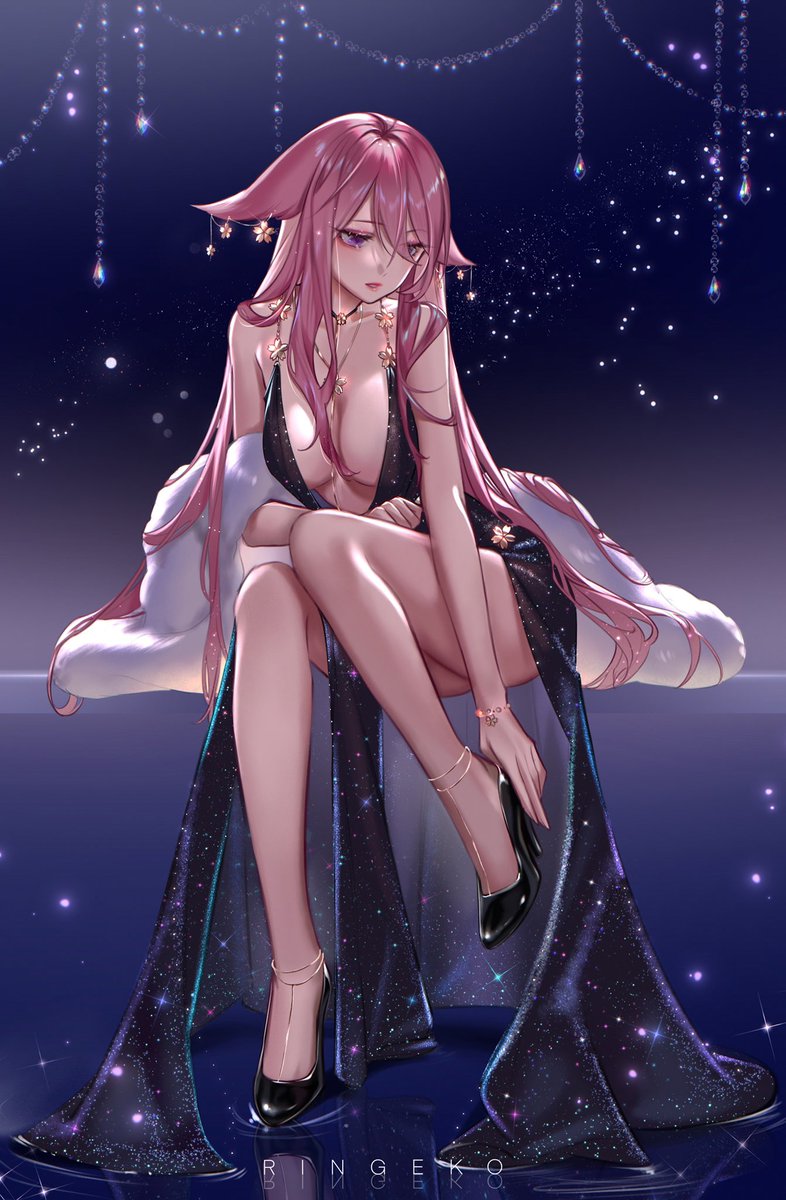 ringeko_tan's tweet photo. #原神 #YaeMiko https://t.co/rSUxRhOP8S