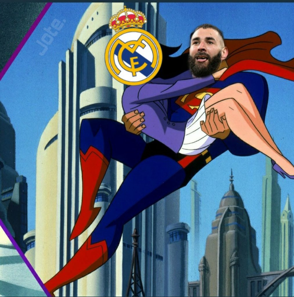 CerrillandoAndo's tweet photo. Super #Benzeman 
#CHAMPIONSxESPN 
#ChampionsLeague 
#RealMadridChelsea 
#RealMadrid https://t.co/sPs0h7keVE