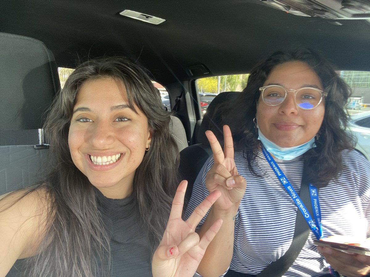 Guess where <a href="/monochromads/">Madeline Bautista</a> and I are headed to today for <a href="/cronkitenews/">Cronkite News</a> 🤭