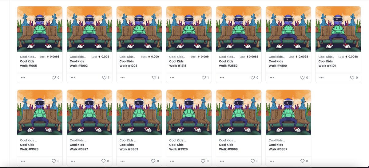 Cool Kids Walk @coolkidswalknft