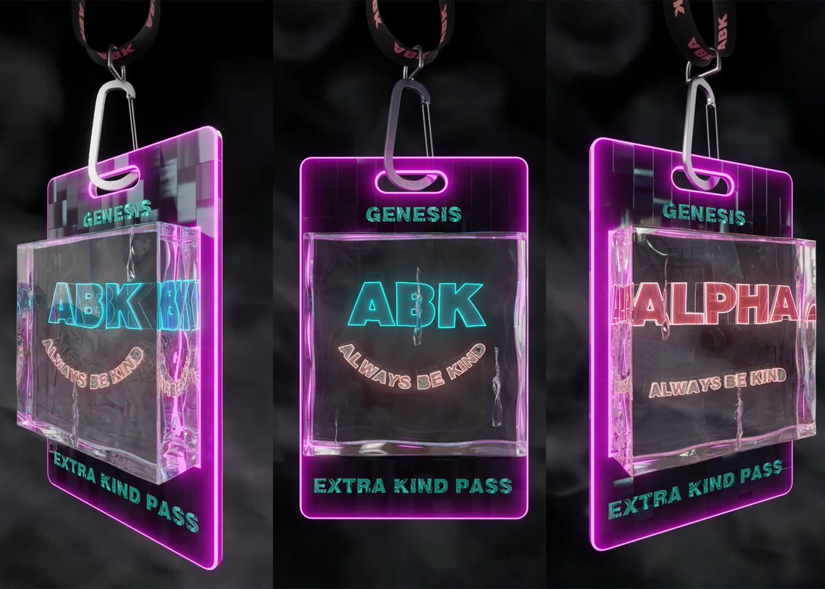 ABKNFTS's tweet photo. Here are the High Quality Pictures of the Extra Kind Pass.
But what does it do?👀 https://t.co/61FXDmzAqT