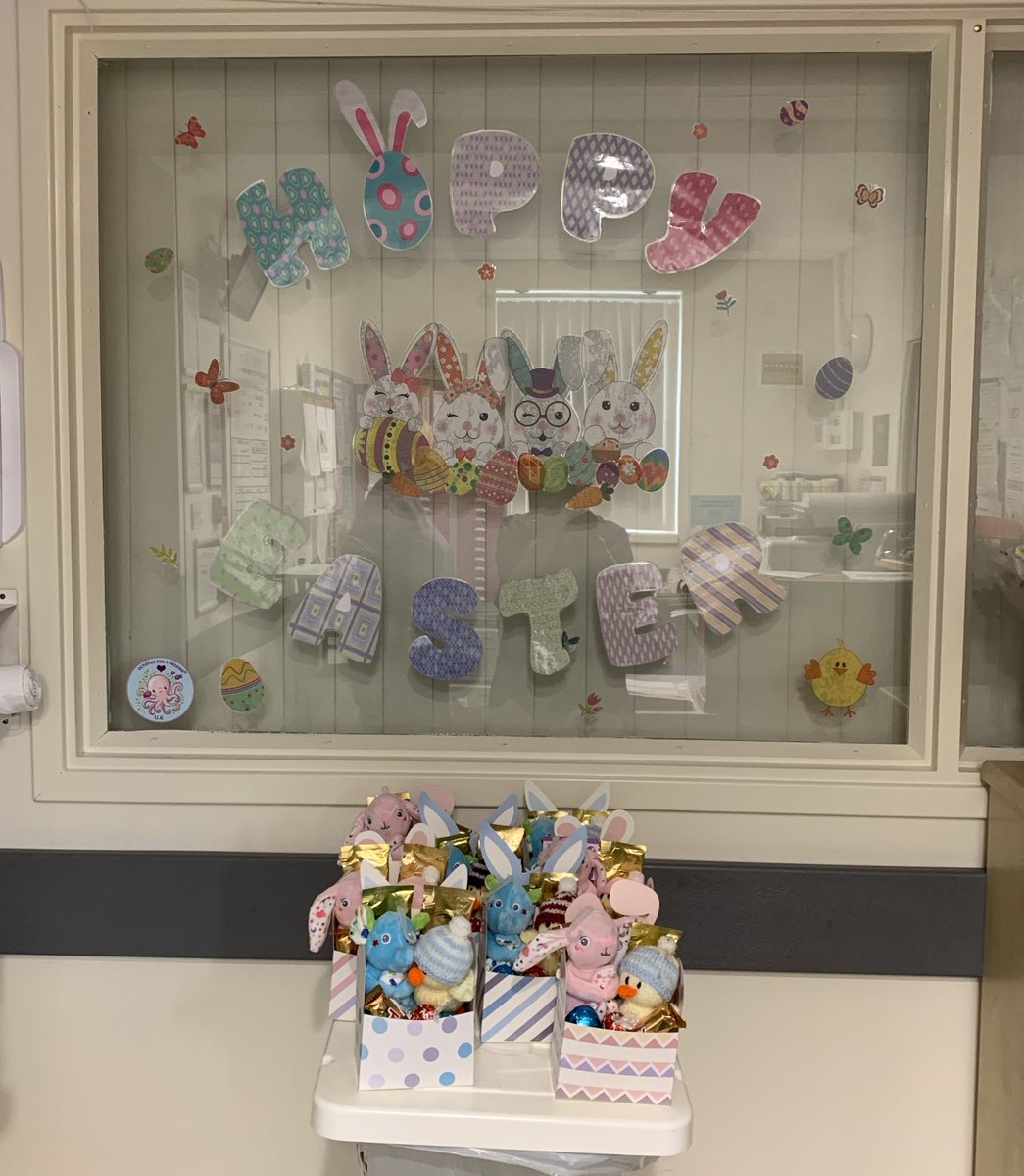 elaineevans110's tweet photo. The Easter Bunny is all ready to hop along to SCBU this weekend to give these Easter boxes to the parents and babies 🐣🐣 @WyeValleyNHS @lapeers72 @cathseagrave @Jules_Vickers @SaraPow44623691 @WyattMichaela @EmmaJones_23 @ACP_loading @WMNODN https://t.co/Wv1GJUNB6H