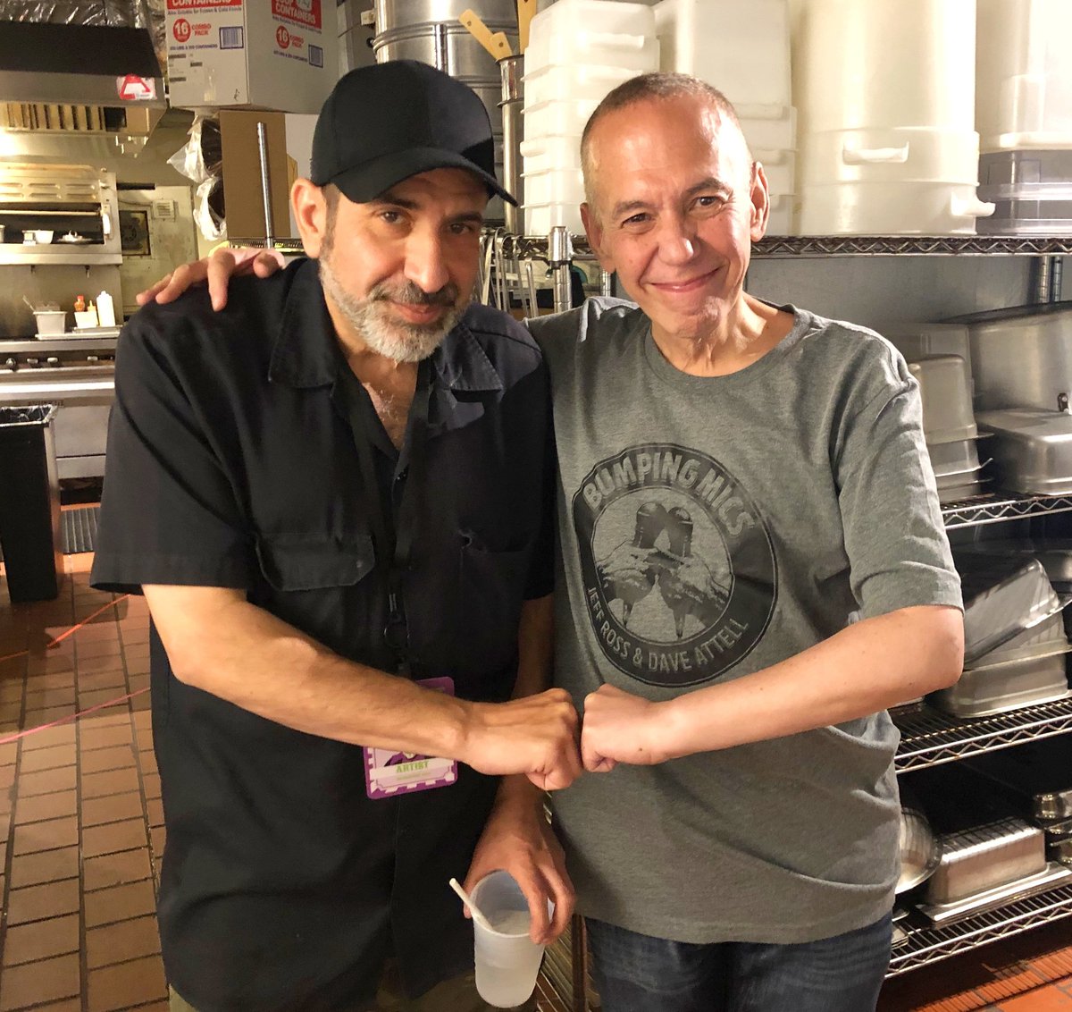 I was a lucky guy to be able call one of the funniest guys in the world my friend..thank you Gilbert. R.I.P.