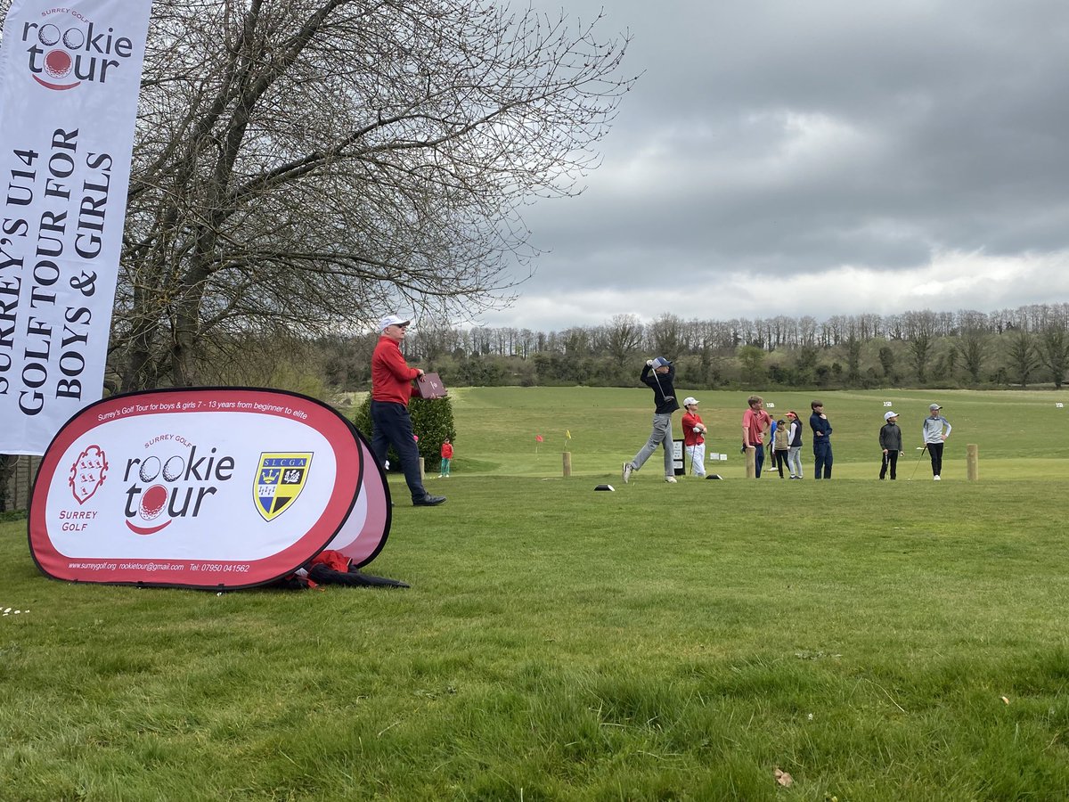 Fantastic day of golf ⁦<a href="/puttenhamgolfcl/">Puttenham Golf Club</a>⁩ . Thank you for hosting the ⁦<a href="/rookietour/">Surrey Rookie Tour</a>⁩ . All the players had a great time and some brilliant scores were recorded. 48 points with one blob took the Boys Stableford Handicap!!